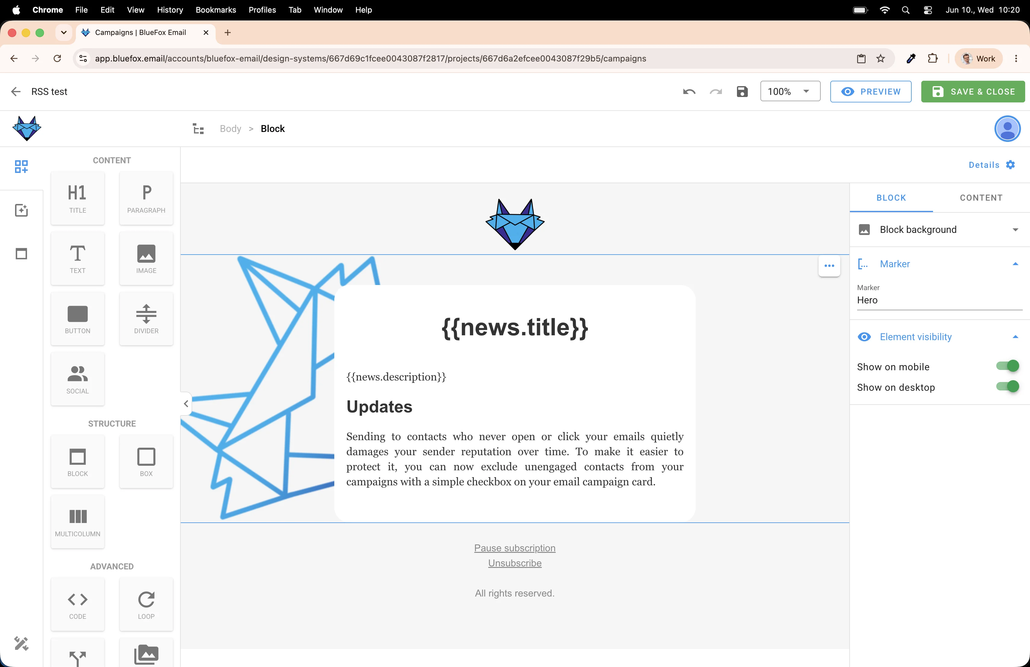 Other elements deleted