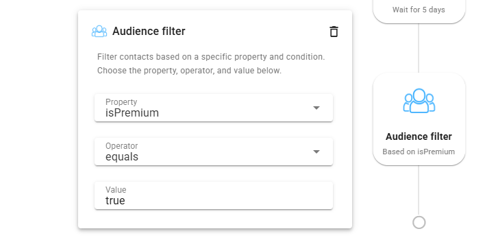 Automation node filter card Icon