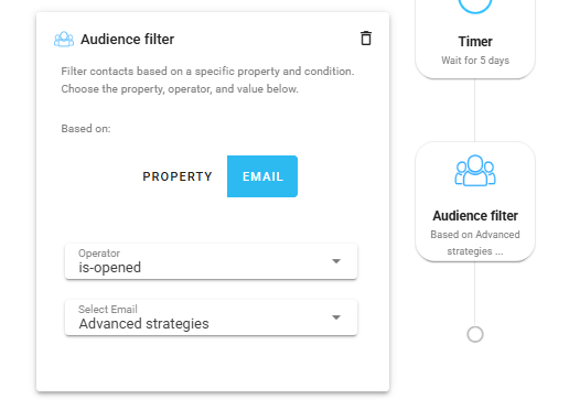 Automation node filter card Icon