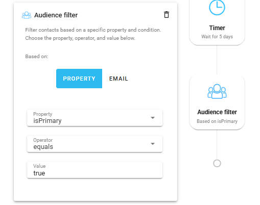 Automation node filter card Icon