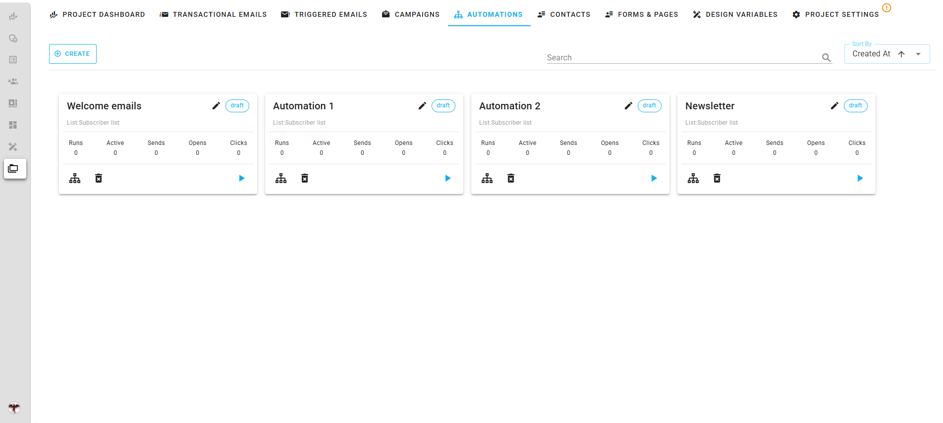 Automation tab Icon