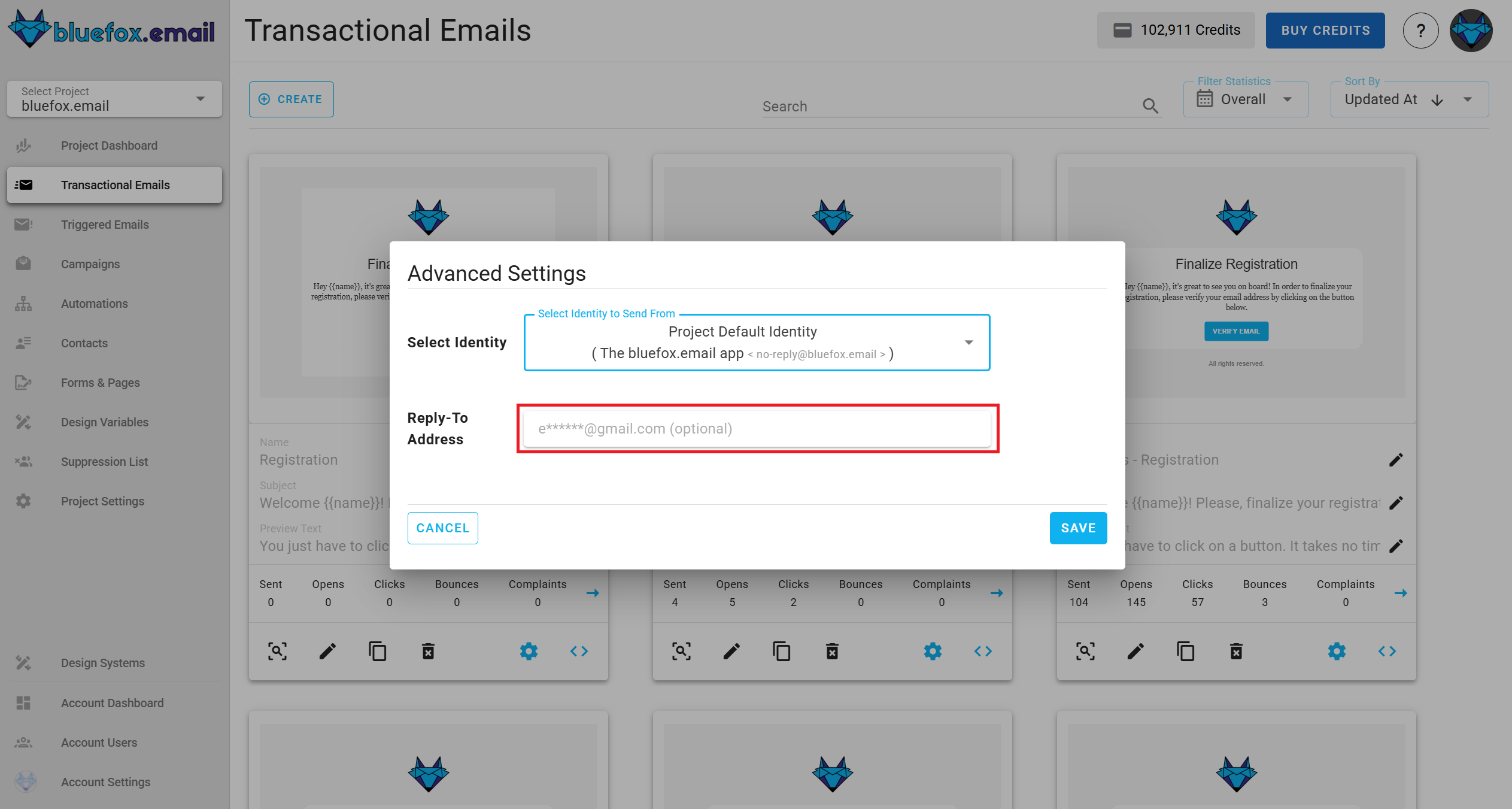 Reply-To Email Field