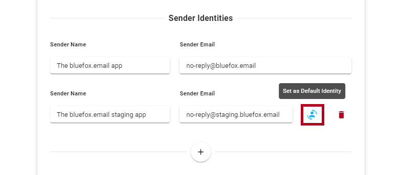 A screenshot of a project settings AWS credentials make identity section.